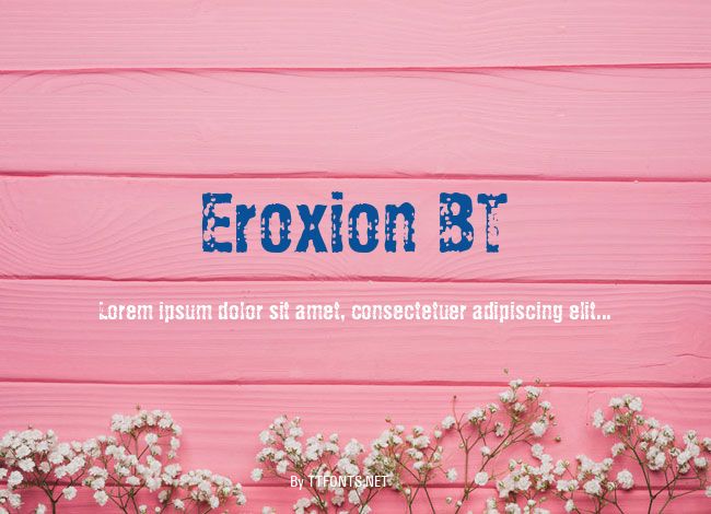 Eroxion BT example
